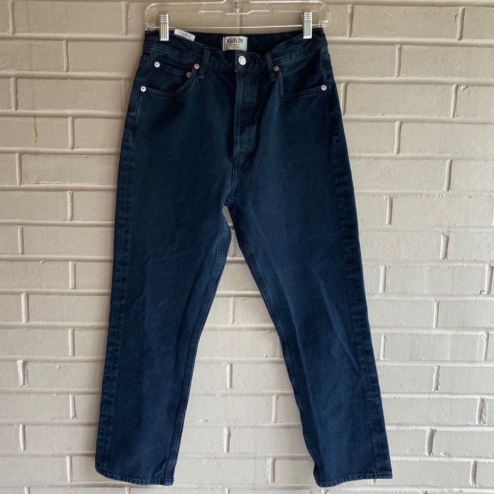 Agolde Riley High Rise Straight Crop size 27